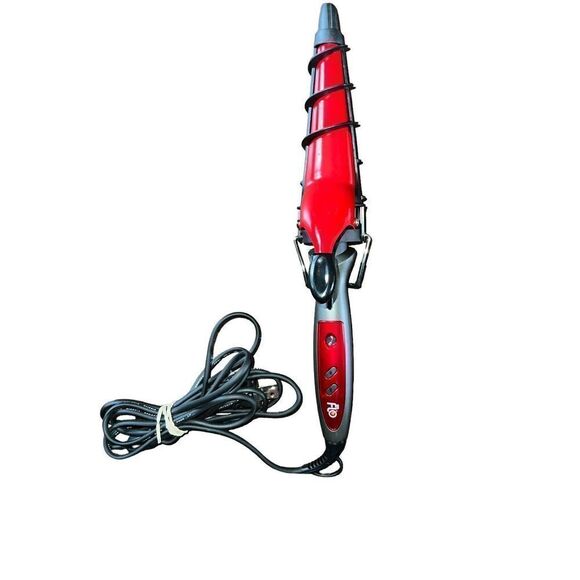 Lava Flo LF-734TC Dual Barrel‎ Styling System 3/4 Inch Creates CURLS & Waves - Picture 1 of 3